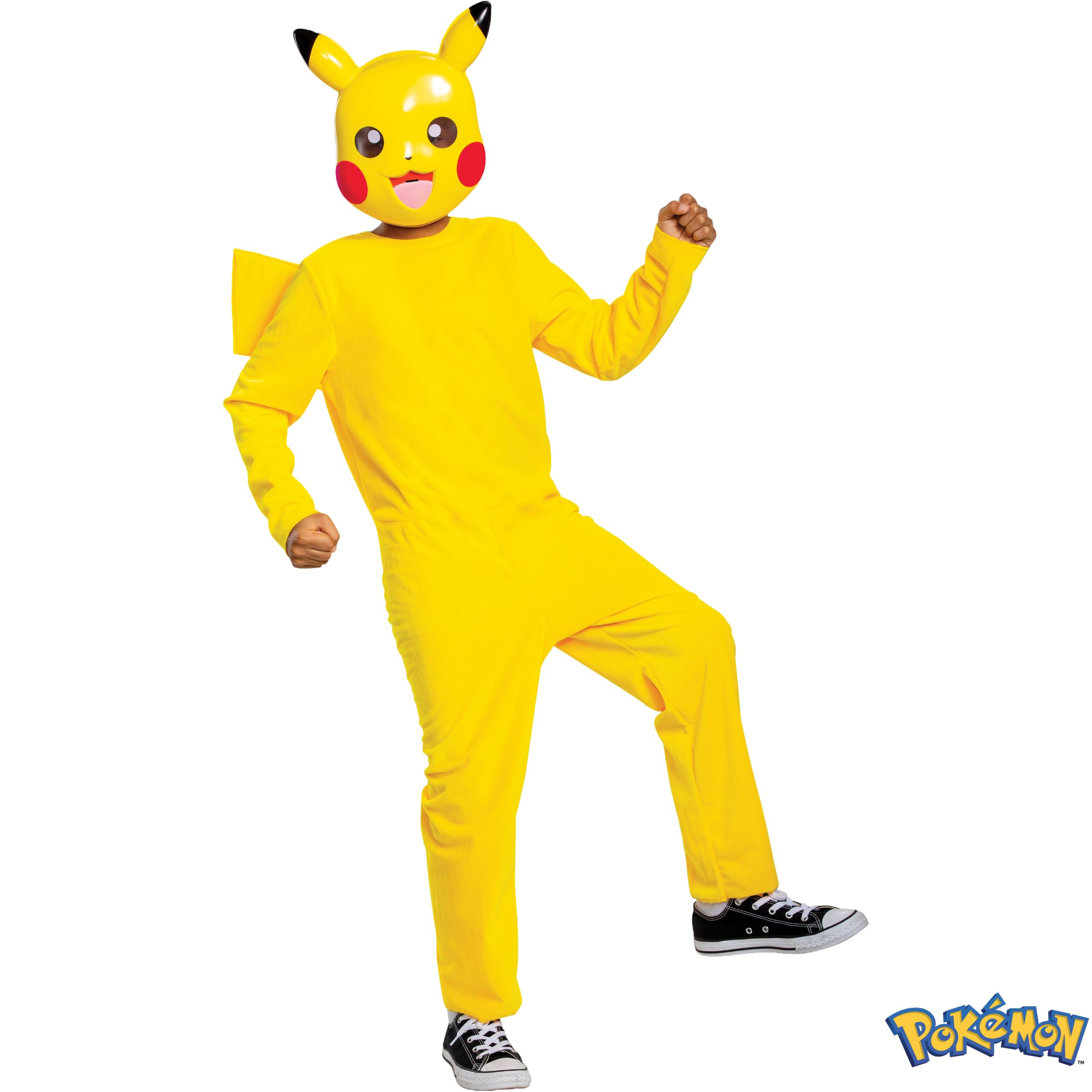 Pokémon Pikachu Children's Costume, Officially Licensed by Disguise, Comfortable Fit and Detailed Design, L 10 To 12, Gelb