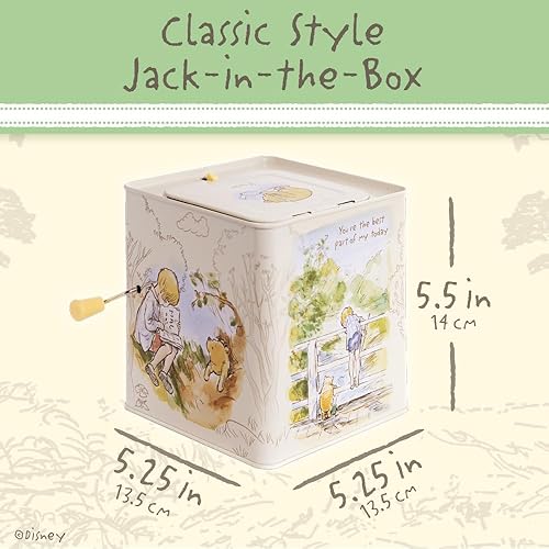 Miniatura 3 de Disney Baby Classic Winnie The Pooh Jack-in-The-Box - Juguete musical para bebés