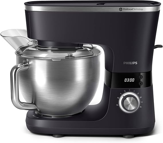 Philips 7000 Series Robot de Cuisine 5,5 Litres, 1000 Watts, 8