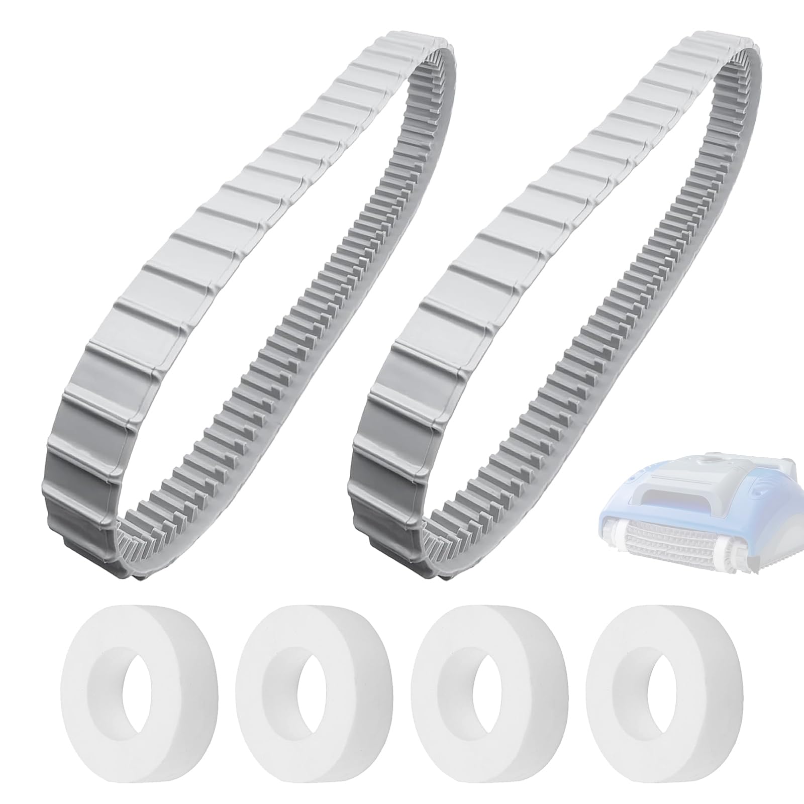 Repuestos para Limpiafondos RobóTicos Dolphin 9985006-R2 Pista+6101611-R4 Anillo De Escalada/3884997-R6 Rodillo Kit Repuestos para Limpiafondos Piscinas con Aspiradora Aguas Residuales (Stil A)