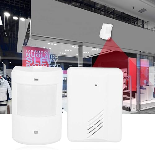 Miniatura 8 de Fydun Detector de sensor de alarma de timbre de bienvenida Seguridad de entrada amplia gama de usos