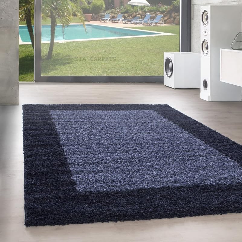 Image of zia carpets Cozy Soft Shaggy Non Slip Carpet for Home Decor Aesthetic Rugs with 2.5 inch Thikness Size 10x13 feet
