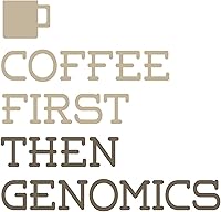 Vista 2 de CafePress Coffee Then Genomics - Taza de café de cerámica, taza de té, 15 onzas
