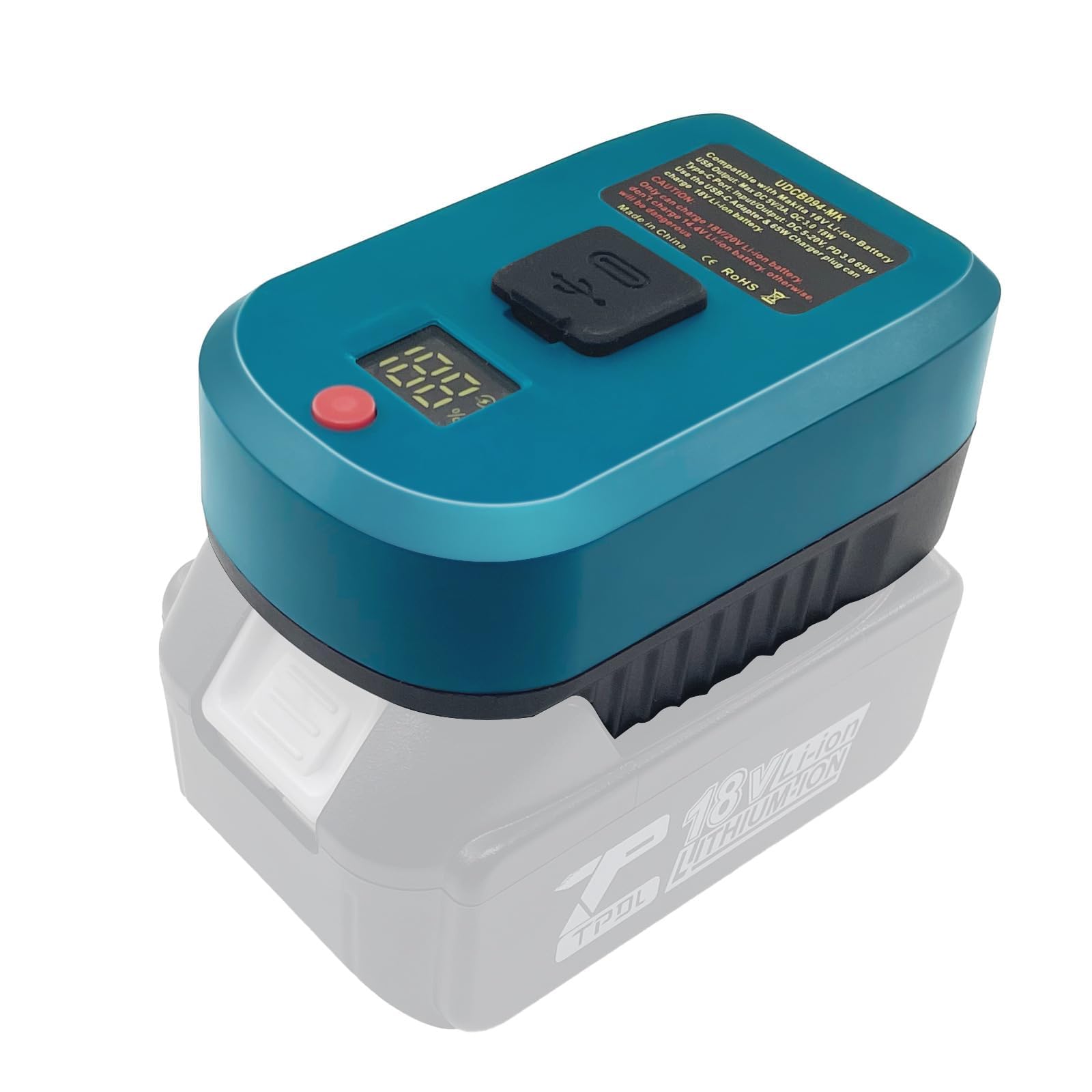 Makita - マキタインパクト18v バッテリー、充電器別売 Amazon.co.jp: バッテリアダプタ マキタ18V専用 バッテリー互換充電