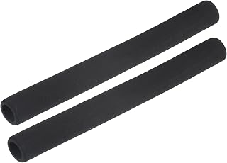 sourcing map Foam Tubing for Handle Grip Support, Pipe Insulation, 22mm ID 32mm OD 295mm Length Black 2pcs