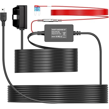 70mai Hardwire Kit UP03: 24H Parking Mode Monitoring for Dash Cams