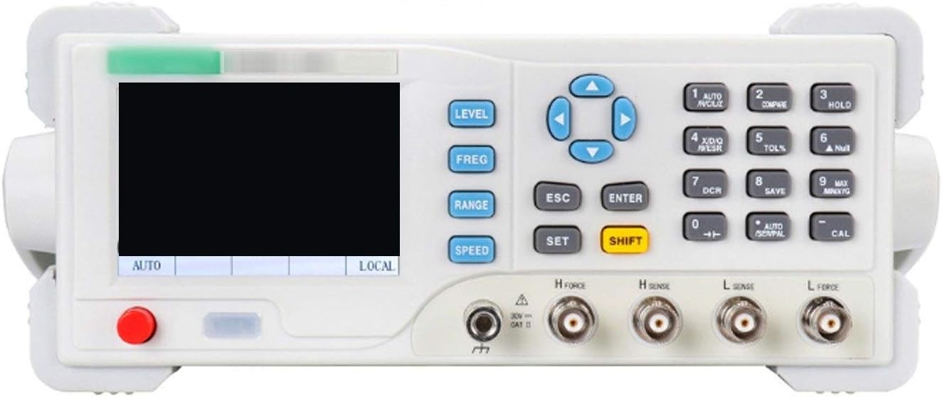 Durable Digital Benchtop LCR LCR Meter ET4501 Desktop LCR Bridge with USB and RS-232, Adjustable Measuring Frequency 10hz~10KHZ Resistance LCR Meter Impedance Analyzers Capacitance Meters Inductance M
