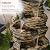 Alpine Corporation 39" Tall Outdoor 5 Tiered Natural Look Rock Water Floor Fountain with Replaceable Lights, Brown