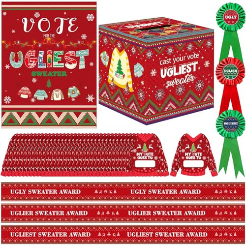 Cartes de vote avec urne et badges, le coffret parfait pour offrir à Noël