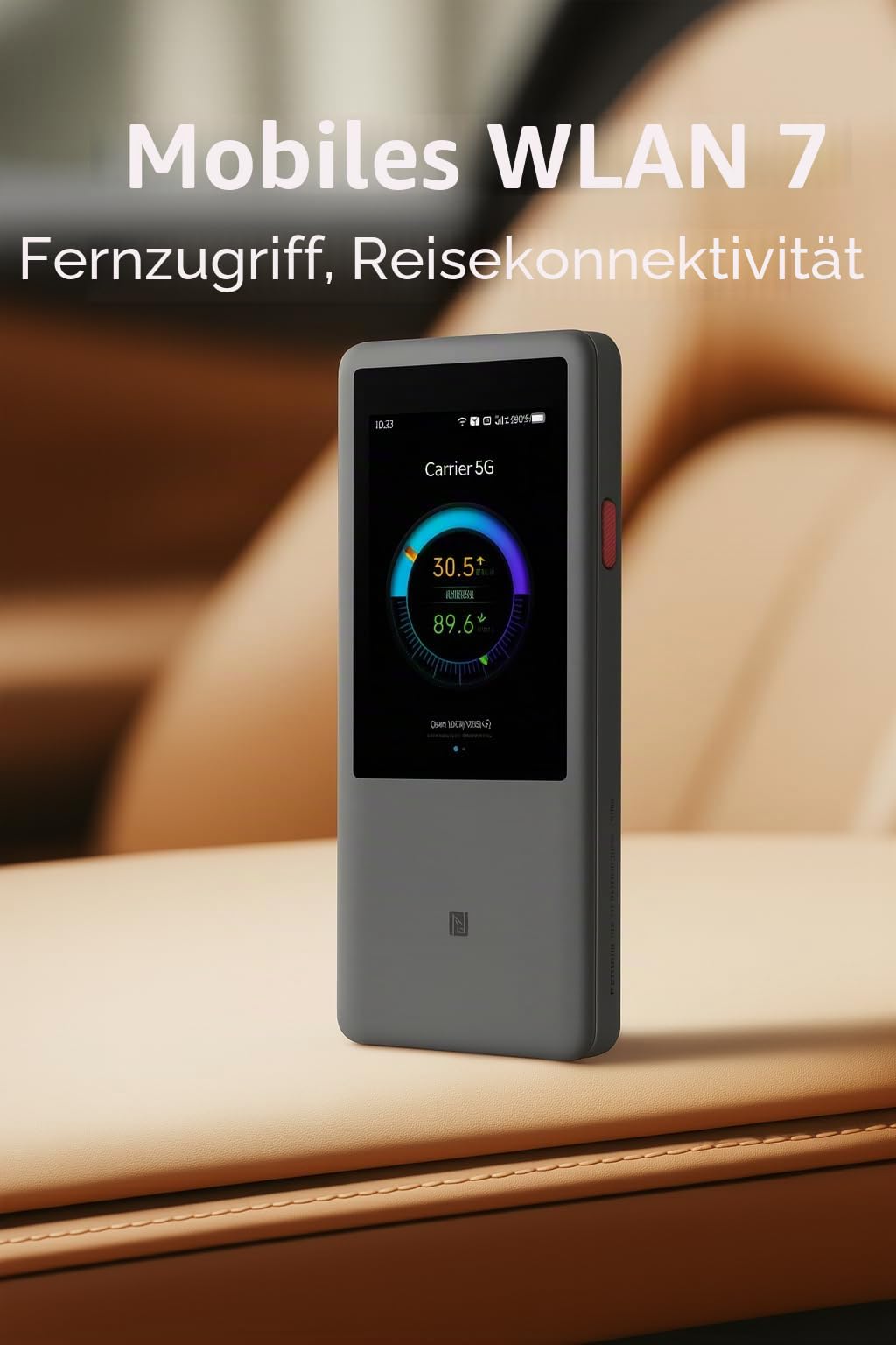 ZTE U60 mobiler Hotspot Router 5G WIFI - weiß Frequenzbänder: 5G:n1/ n3/ n7/ n8/ n20/ n28/ n38 PC3 n40/ n77/ n78 PC2 4G:FDD-LTE:B1/ B2/ B3/ B4/ B7/ B8/ B20/ B28 PC3 TDD-LTE:B38/ B40/ B42/ B43 PC3 3G:B
