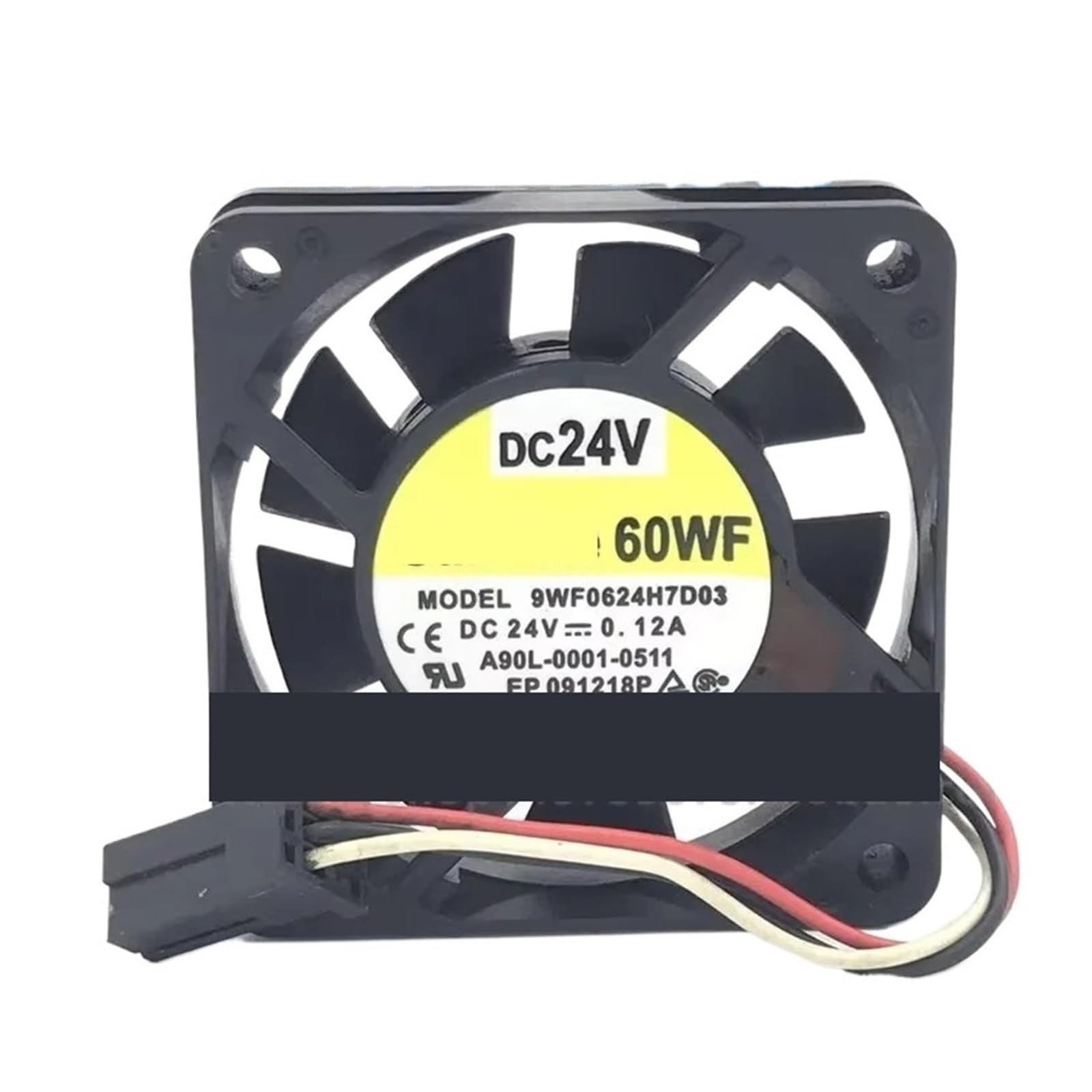 YMUGUEGH 9WF0624H7D03 6015 24V A90L-0001-0511 60X60X15mm 6cm Cooling Fan
