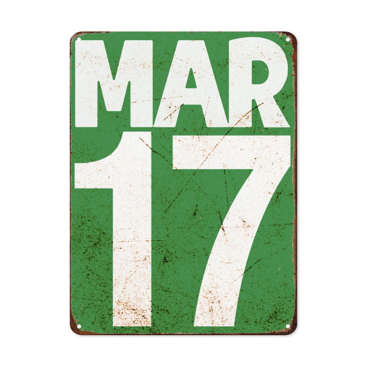 Funny Tin Sign St Patrick's March 17th Metal Tin Sign St Patricks Day Sign Rustic Kitchen Retro Wall Decor for Home Garden Bar Cafe Art 8 X 12 Inch