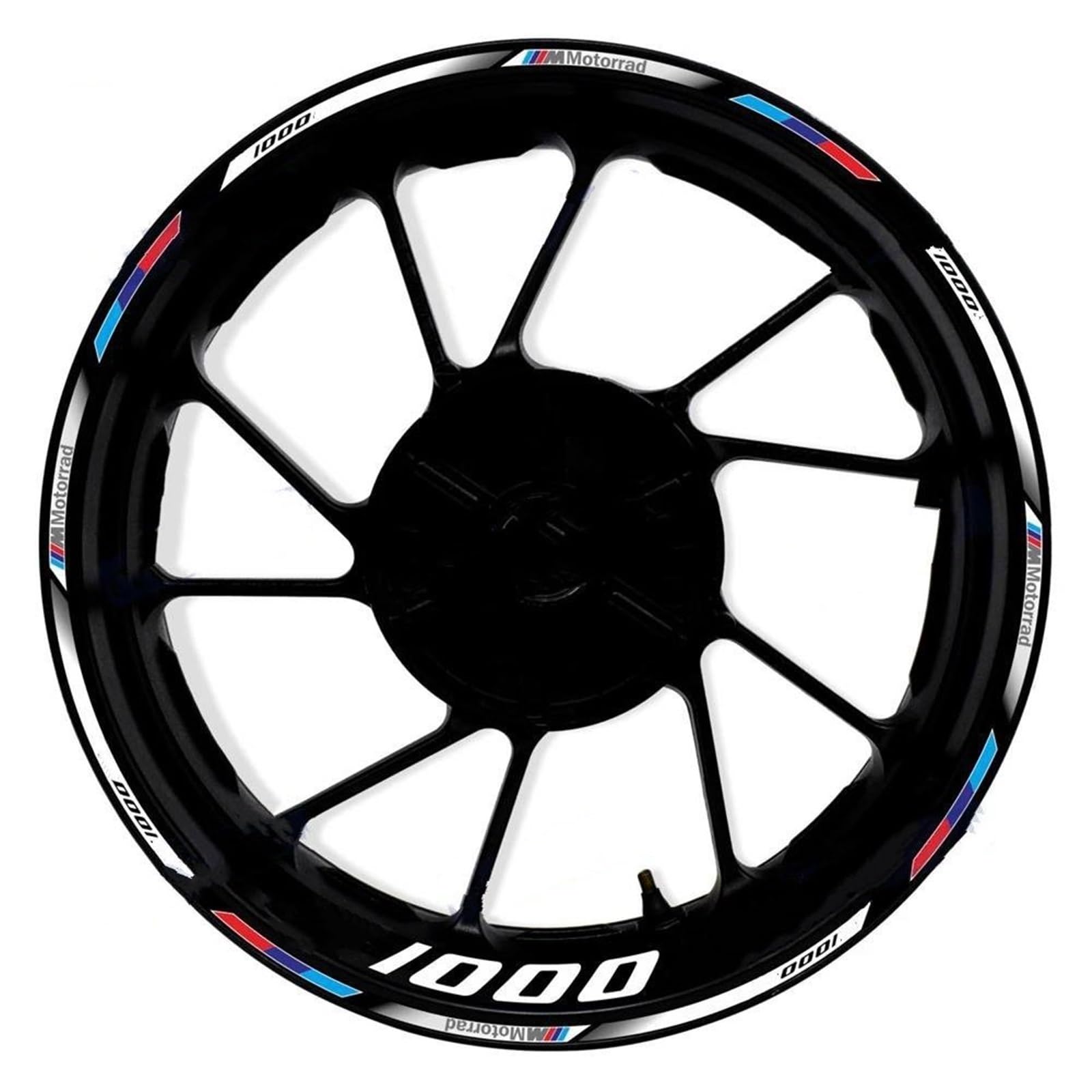 Reflective Accessories Motorcycle Wheel Stickers Rim Stripes Waterproof Tape for S1000RR S1000 RR HP4