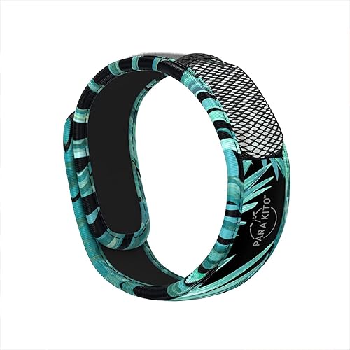 PARA'KITO Pulsera de protección contra insectos y insectos, calcomanías de mosquitos y alternativa de espray de insectos, esenciales de verano,