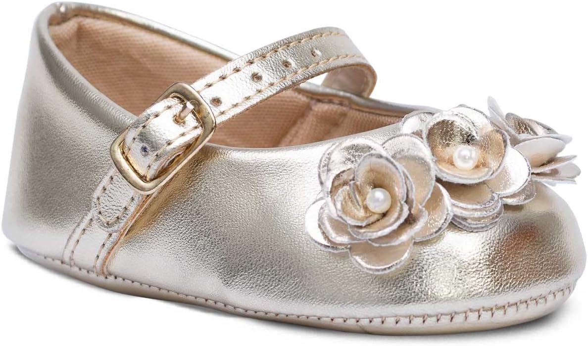 Sapatilha Bebe Pópidi Infantil Menina Mini Flores 01.08