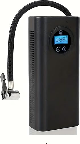 Compresor de aire portátil para inflador de neumáticos, bomba de aire inalámbrica para neumáticos de automóvil, bomba de neumáticos de bicicleta