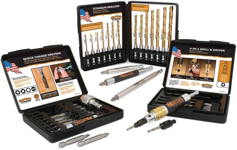 Montana Brands MB-65944 45 Piece Big Sky Drill/Driver Set