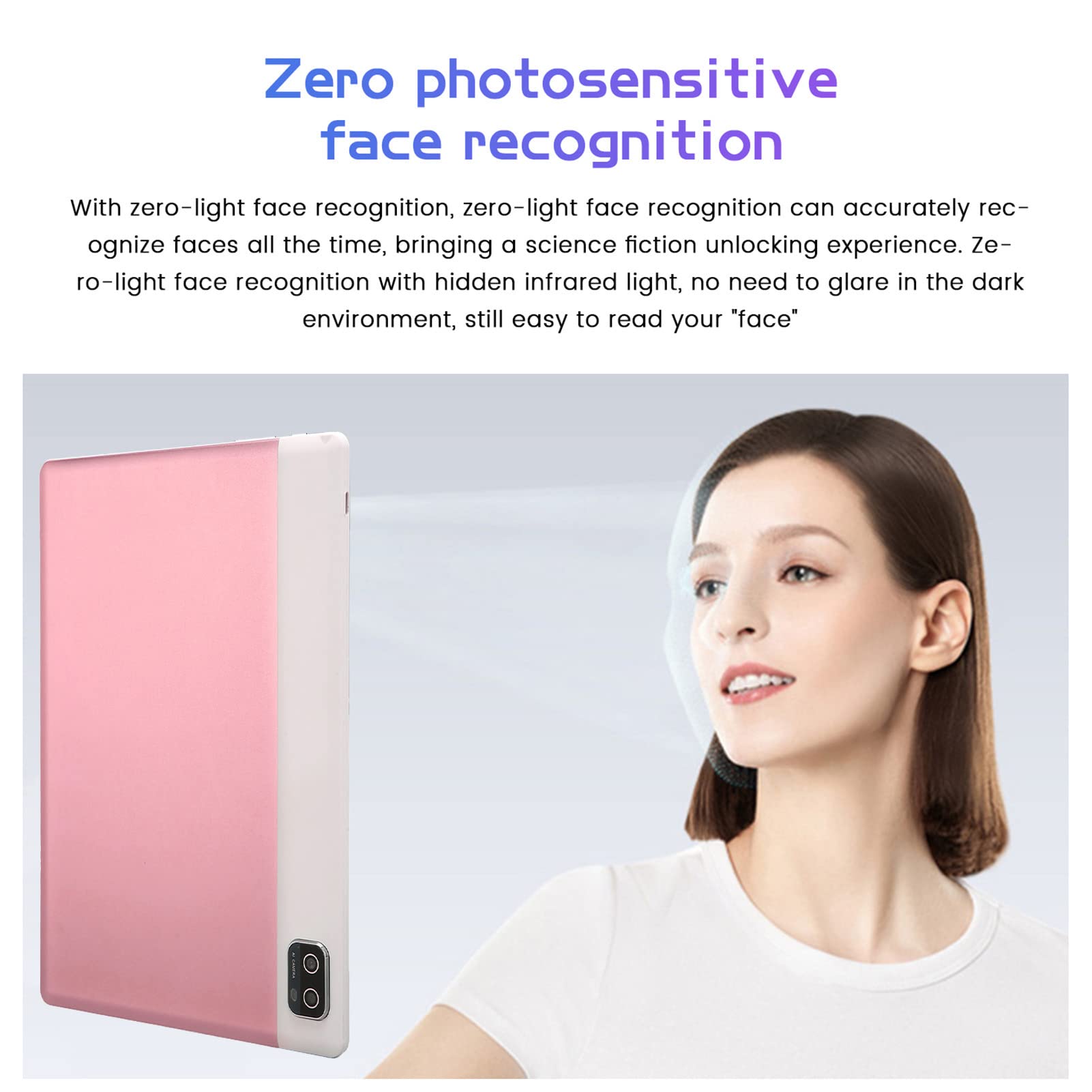Septpenta Tablet PC 10.1, 6 GB di Memoria e 128 GB di Memoria, Processore CPU 10 Core, Display IPS con Risoluzione Ad Alta Definizione 1960 X 1080, Tablet Wi Fi 5G(Unione Europea)