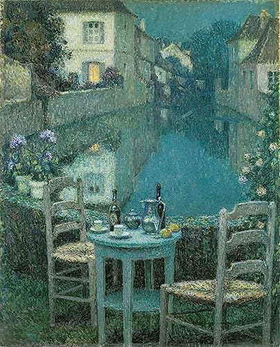 Affiche Petite Table au Crépuscule Le Sidaner pour une ambiance sereine et douce