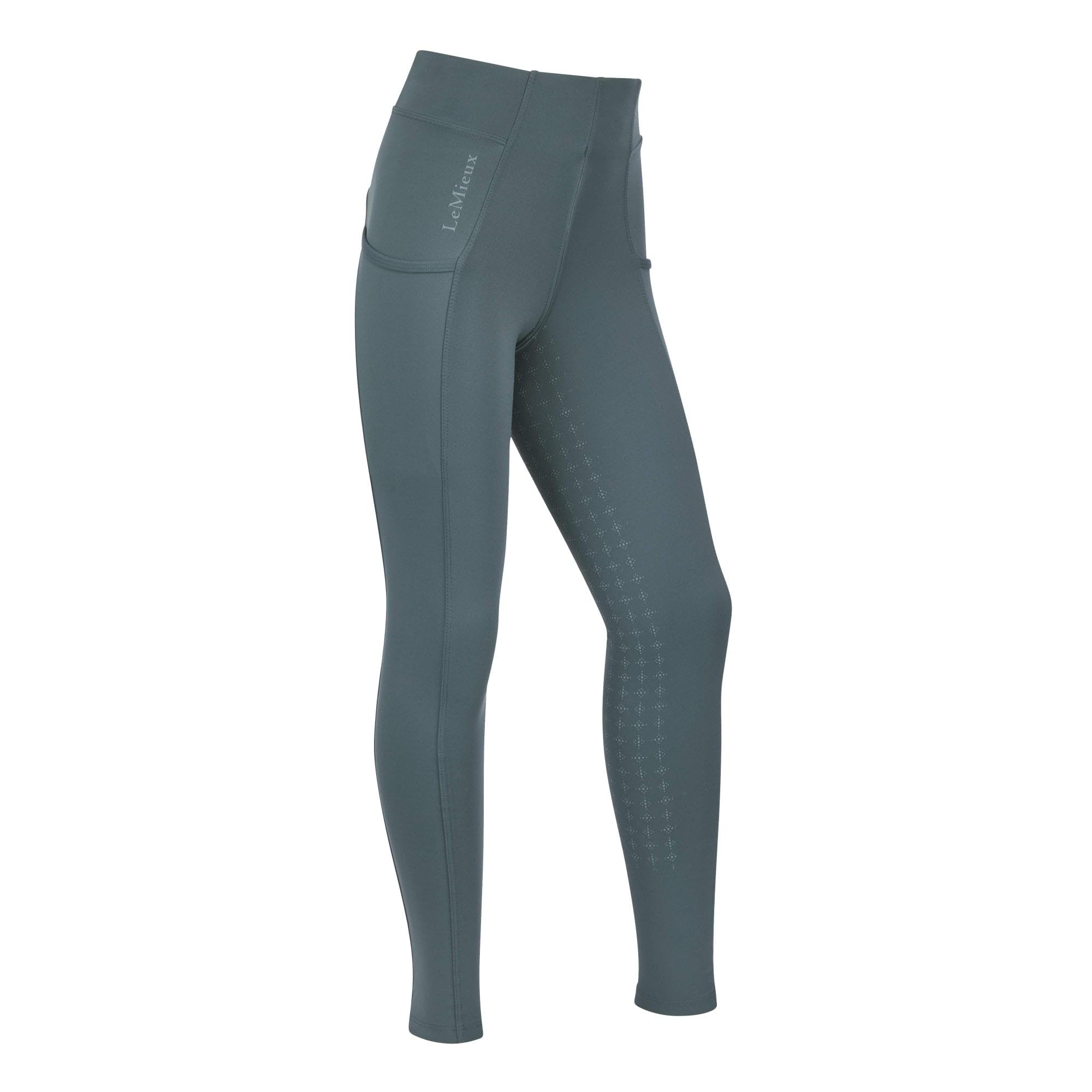 LeMieux Young Rider Orla Pull On Breeches - Petrol 9-10 Years