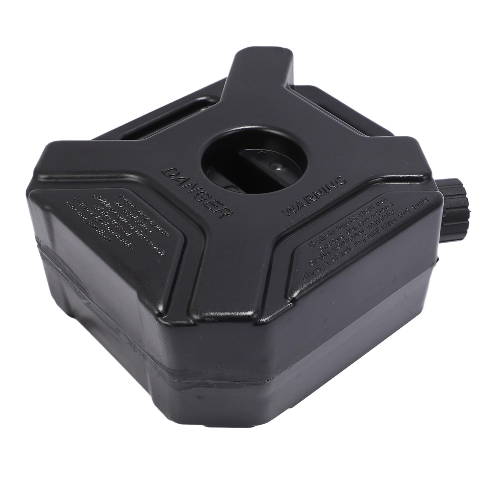 grounds 4X 5L Liter Schwarzer Kraftstoff Tank Können Auto Motorrad Ersatzbenzin Öltank Backup Jerrycan Kraftstoffkrüge Kanister mit Schloss & Schlüssel