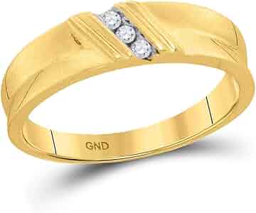 10k gold ダイアモンド　リング リング イエローゴールド レディース10K箱付き【ダイヤモンド