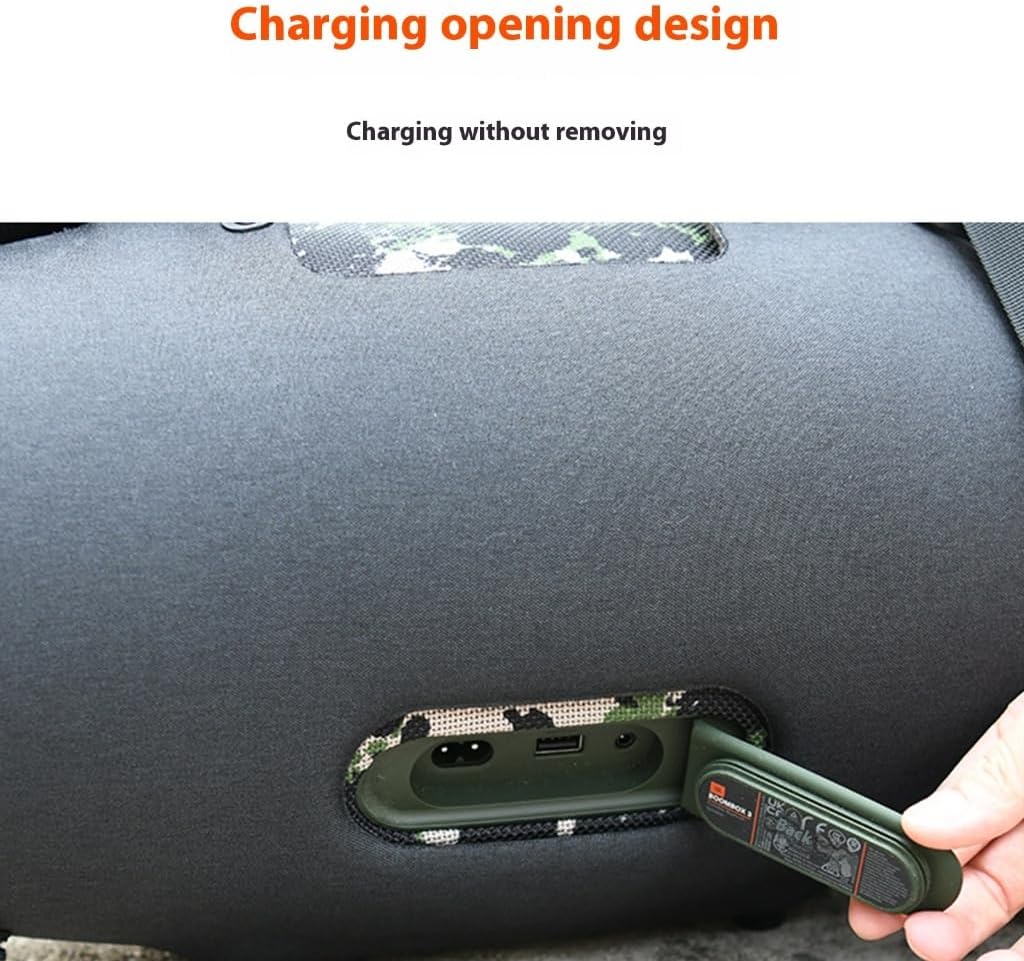 Travel Carrying Case Portable Bluetooth-Compatible Speakers Pouch for Boombox 3