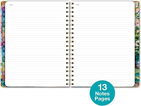 HARDCOVER Academic Year 2026-2027 Planner: 14 Months (May 2026 Through June 2027) 8.5x 11 Daily Weekly Monthly Planner Yearly Agenda. Bookmark, Pocket Folder and Sticky Note Set (Watercolor Tree)