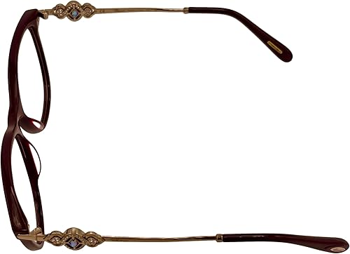 Vista 6 de Gafas graduadas Chopard VCH 256 S Burgundy 0AR3, Borgoña