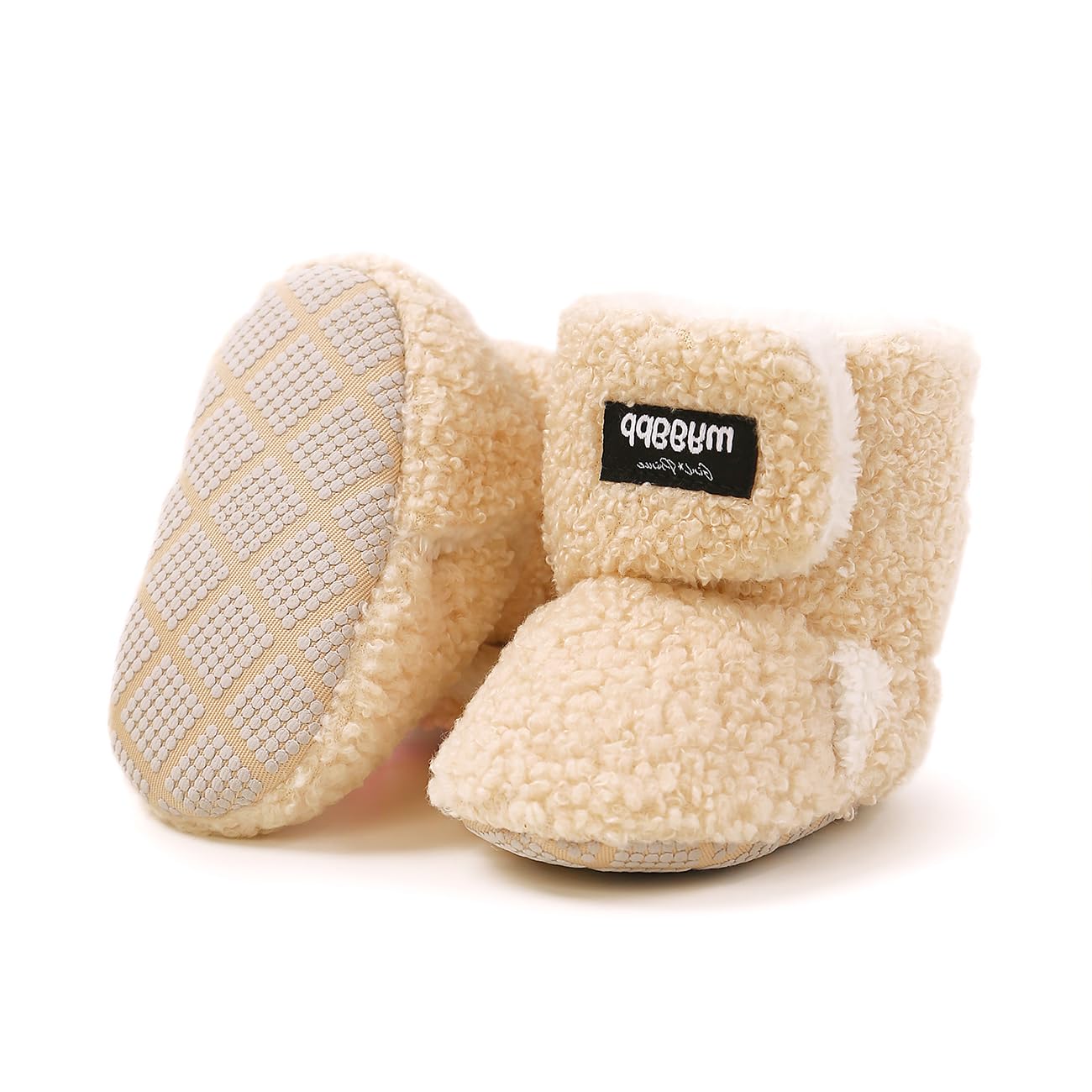 Newborn Baby Girls Boys Boots Soft Anti-Slip Sole Warm Winter Snow Booties Toddler Infant Prewalker Shoes