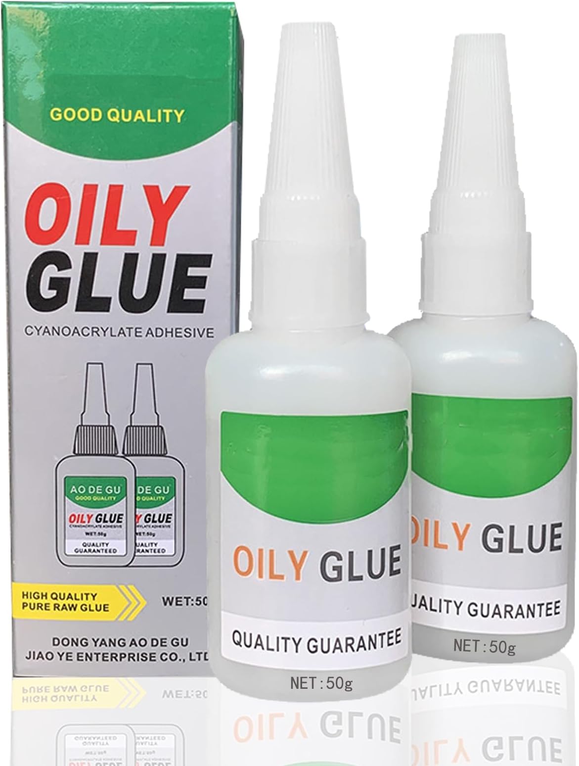 Super Glue For Plastic - Strong All Purpose, High Strength, Waterproof, Quick Drying, Flexible - Extra Strong For Plastic, Glass, Metal, Jewellery, Leather, Acrylic Etc. (50g*2PCS)
