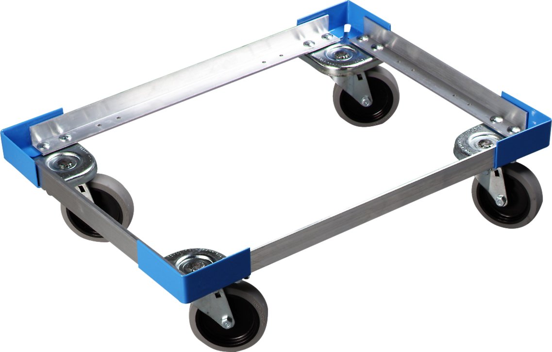 Carlisle Carro para CONTENEDORES con ASA para PC300N, Gris, Unica