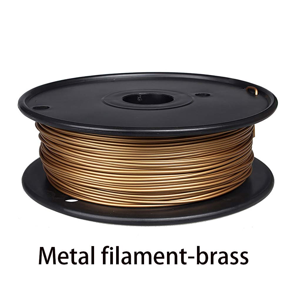 Mosiężny metalowy filament PLA 0,5 kg średnica 1,75 mm wysokiej jakości filament do drukowania 3D