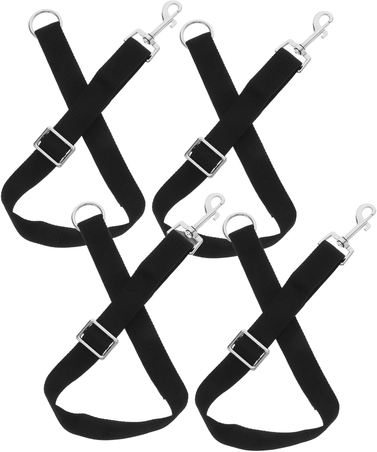 Adjustable Horse Bucket Straps 4pcs Set Heavy Duty Nylon for Water Buckets Horse Barn Accessories