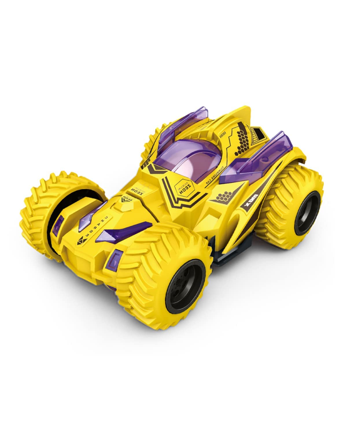 Leaffybezz Mini Monster Truck Friction Powered Cars Toys Stunt Truck Car Toy,Truck Toys for Kids,Vehicle Toy,360 Degree Stunt 4wd Cars Push Go Truck for Kids (Yellow & SEA Blue) (B0C3HXPHC4) Amazon Price History, Amazon Price Tracker