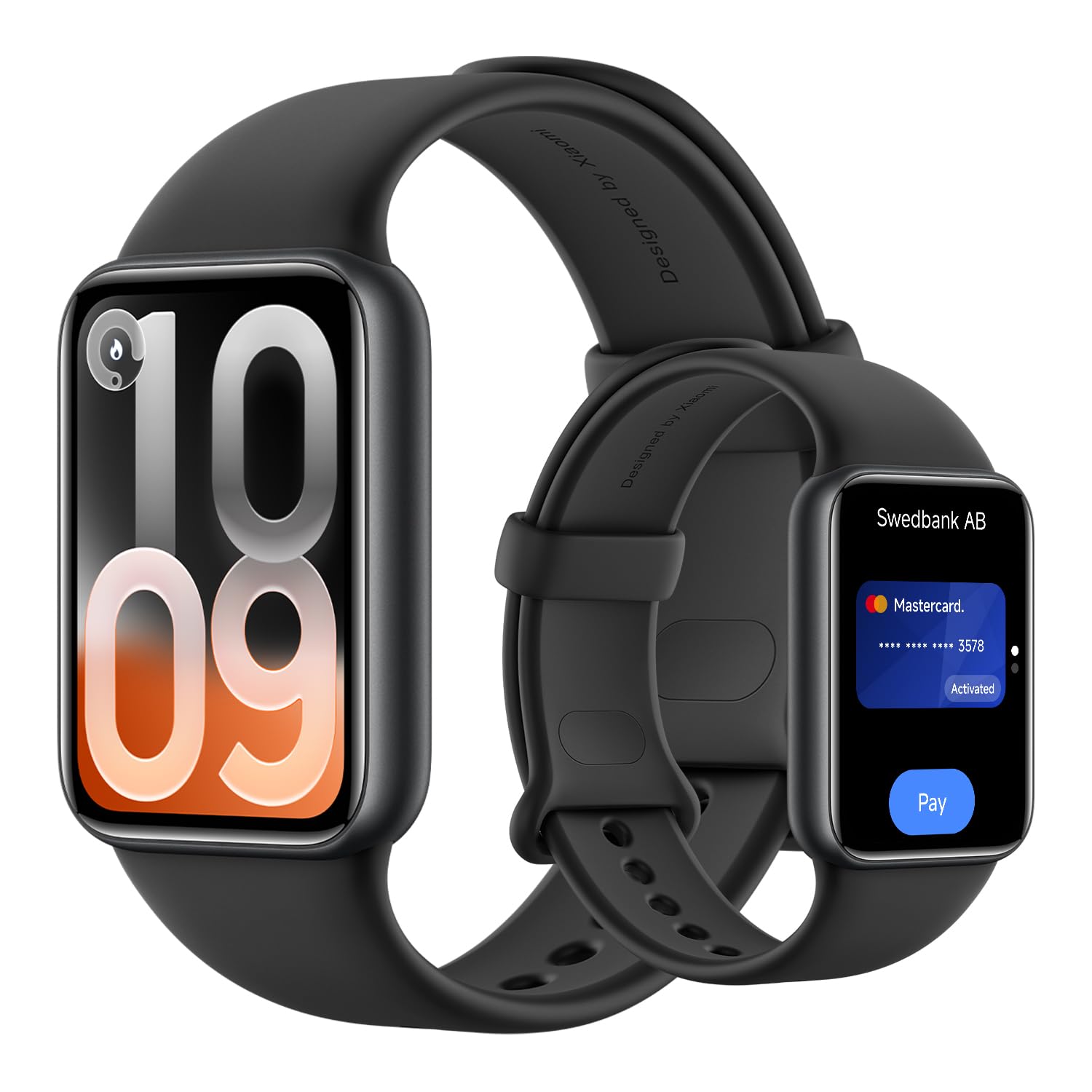 XIAOMI Smart Band 10 Pro NFC, Fitness Tracker per Uomo e Donna, Display AMOLED 1,74", Sonno Migliorato, 21 Giorni di Autonomia, Android/iOS, 150+ Sport, GNSS, 5ATM, Nero