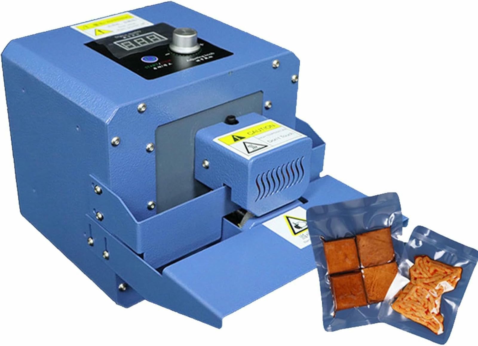 Scelleuse à Bande Continue, thermoscelleuse Automatique pour Sacs en Plastique, Machine d'emballage Automatique à Rouleaux, Machine d'emballage Automatique pour Aliments