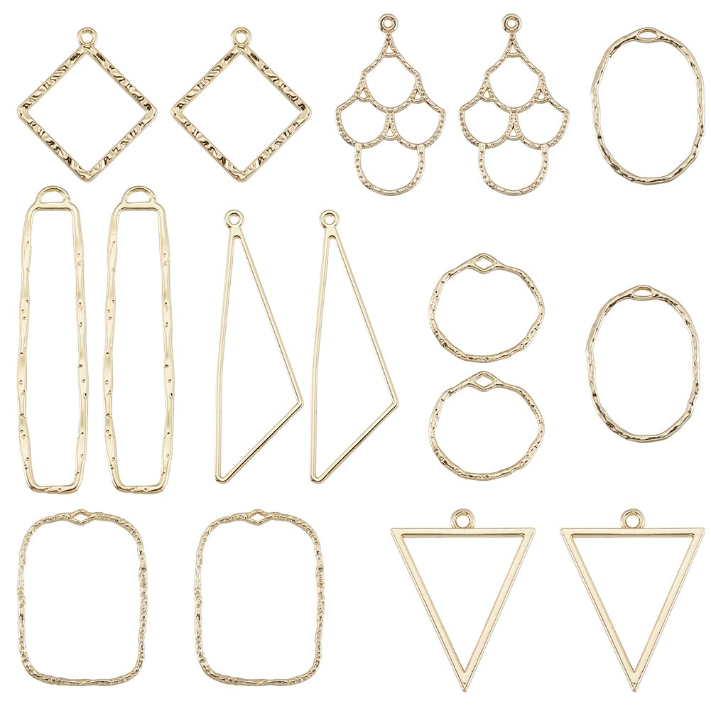 SUNNYCLUE 1 boîte 50 pièces Breloques de Fleurs Creuses Breloques Florales Argentées en Alliage Vintage Mini Fleur de Printemps Cadre Ouvert Lunette Arrière en Résine UV en Vrac pour la Fabrication de