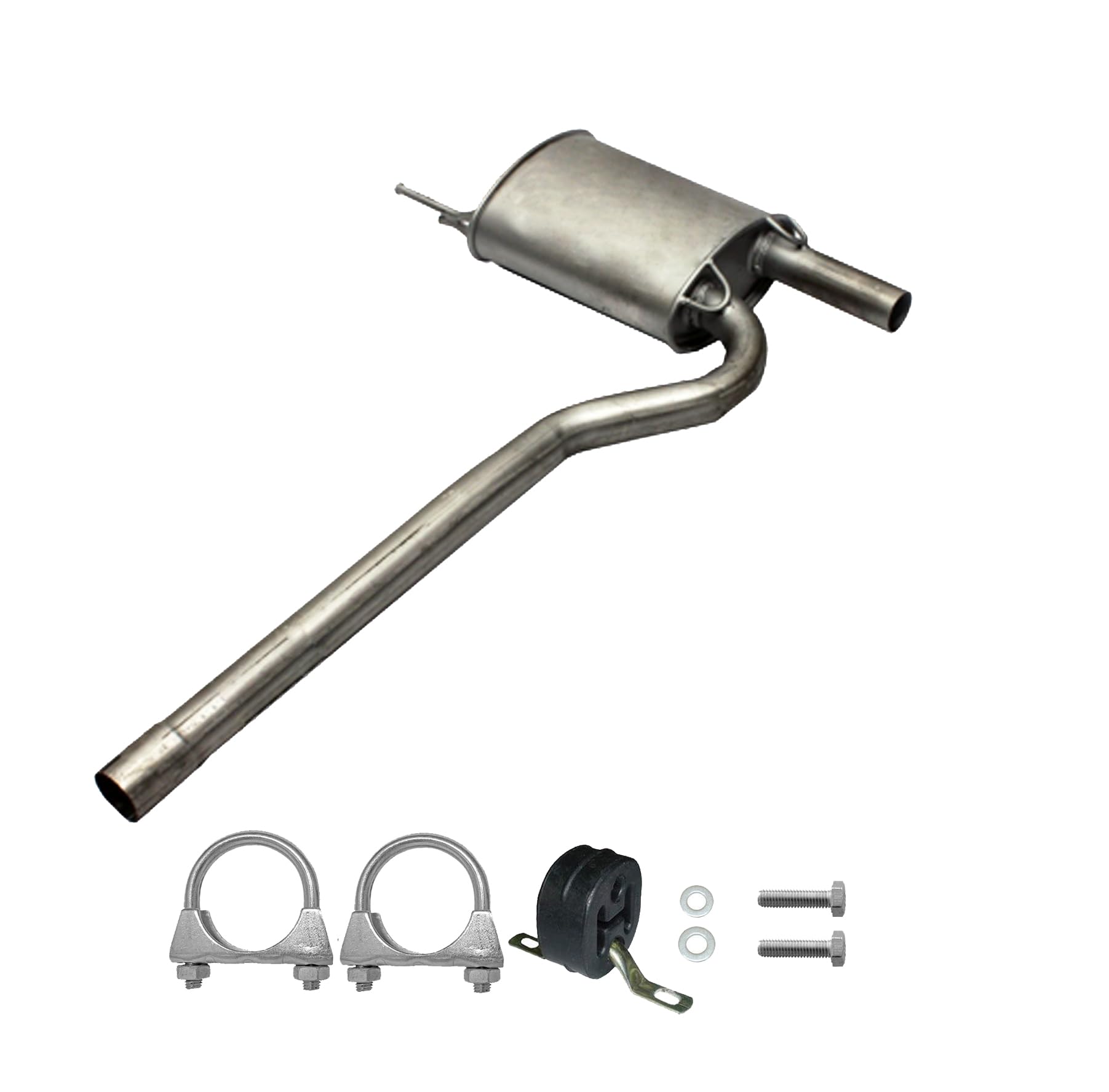 Ferroz Export Ersatz für Endschalldämpfer hinten BMW 3er (E30) 320 i, 325 i, 325 i X, 325 e Auspuff