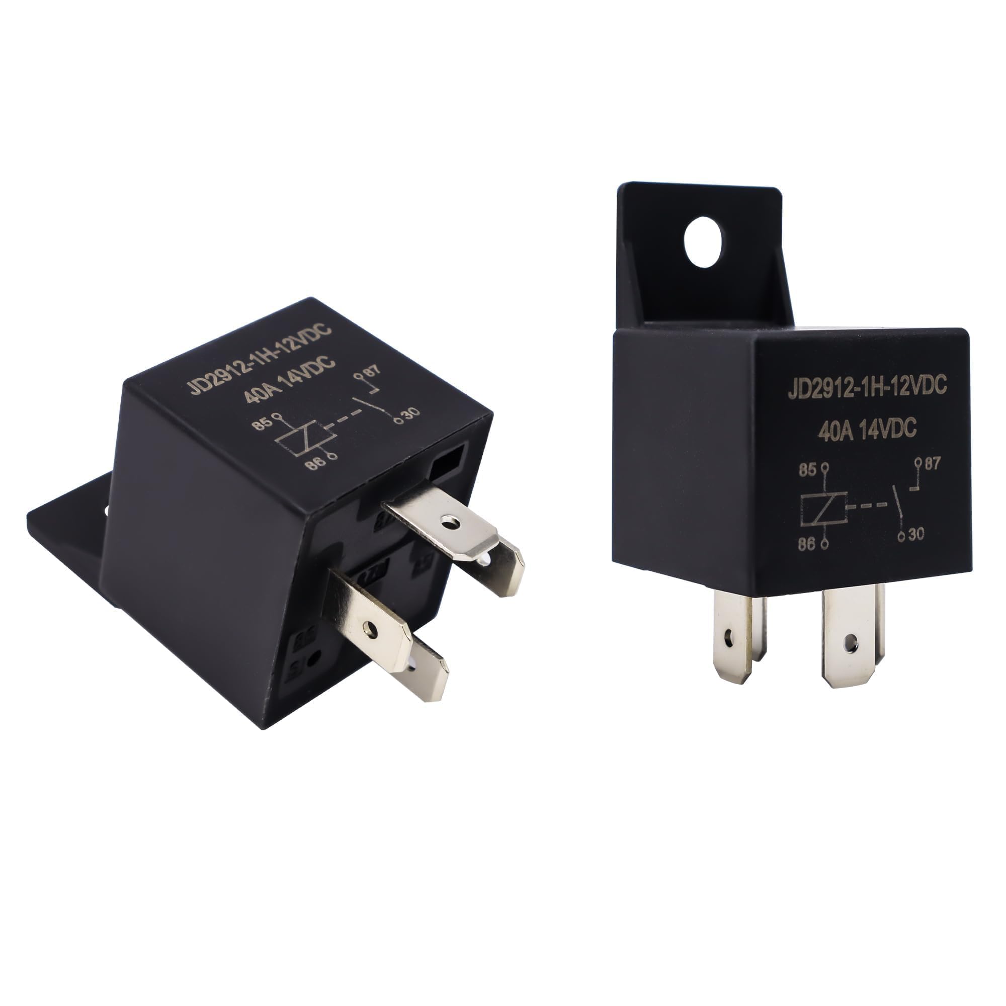 QIANJI JD1912 JD1929 relè automobilistico 12V 40A relè a 4 pin, adatto