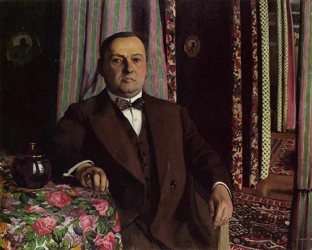 Tableau Portrait de M. Hasen Félix Vallotton, posters art mural vintage décoration chambre 60x90