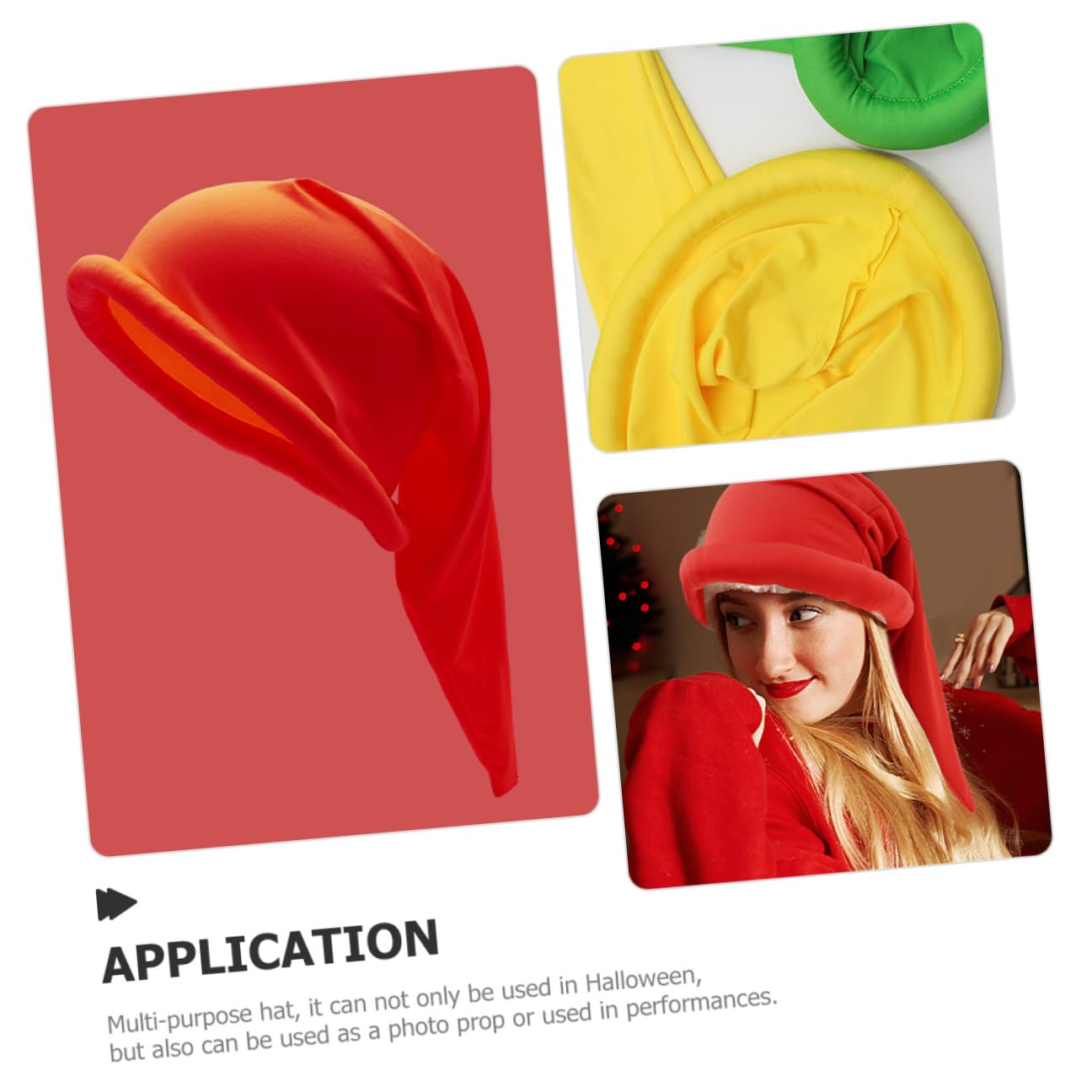 BESPORTBLE 7 Piezas Sombreros de Enanito Navideños y Accesorios para Disfraces, Tamaño Adulto, Resistentes y Reutilizables, Ideales para Fiestas de Halloween y Navidad