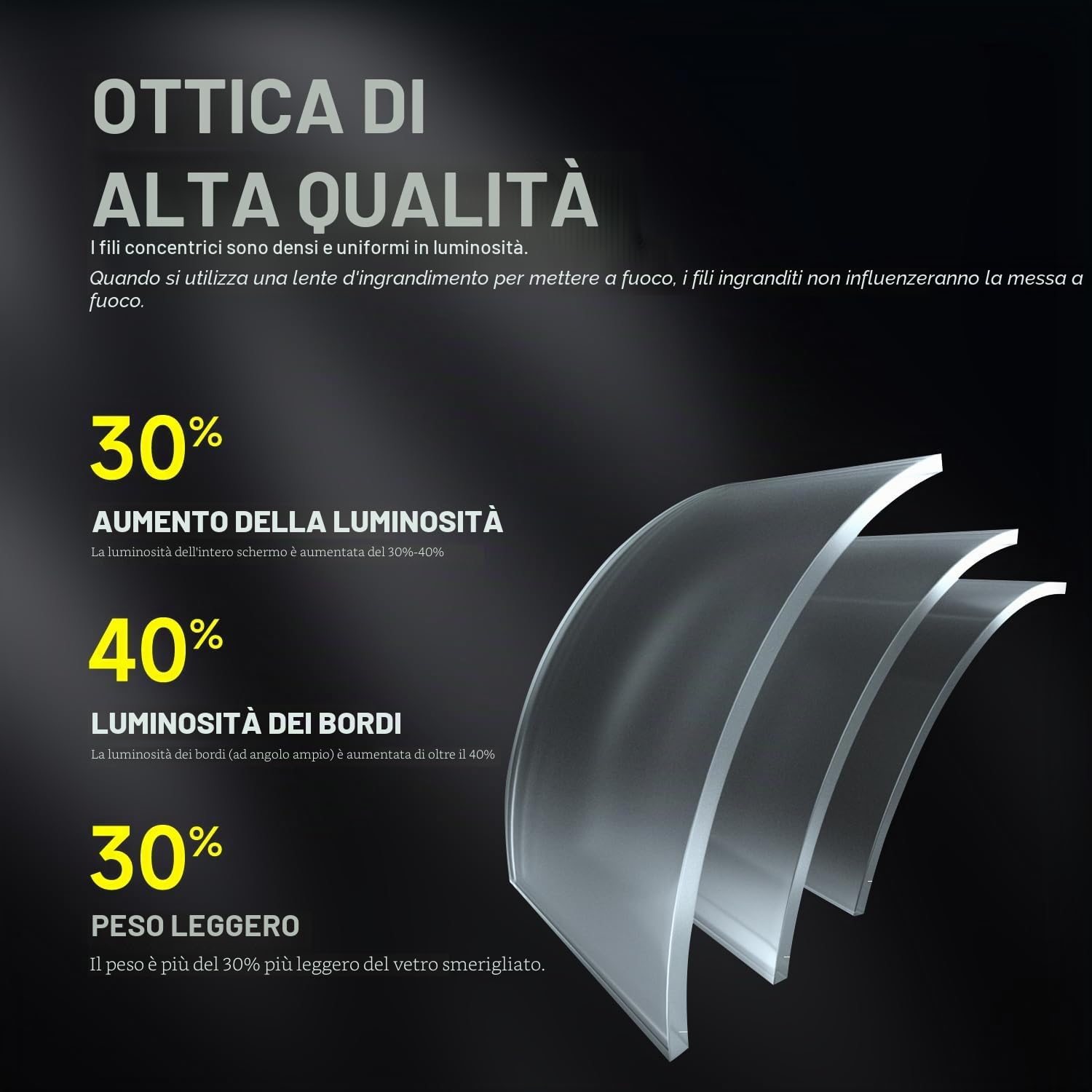 Lente ultra luminosa Fresnel Linhof Toyo Wista Tachihara Sinar 4x5