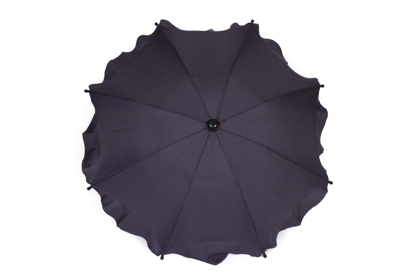 Baby Sun Umbrella Parasol Buggy Pushchair pram Stroller Shade Canopy rain brolly (Graphite)