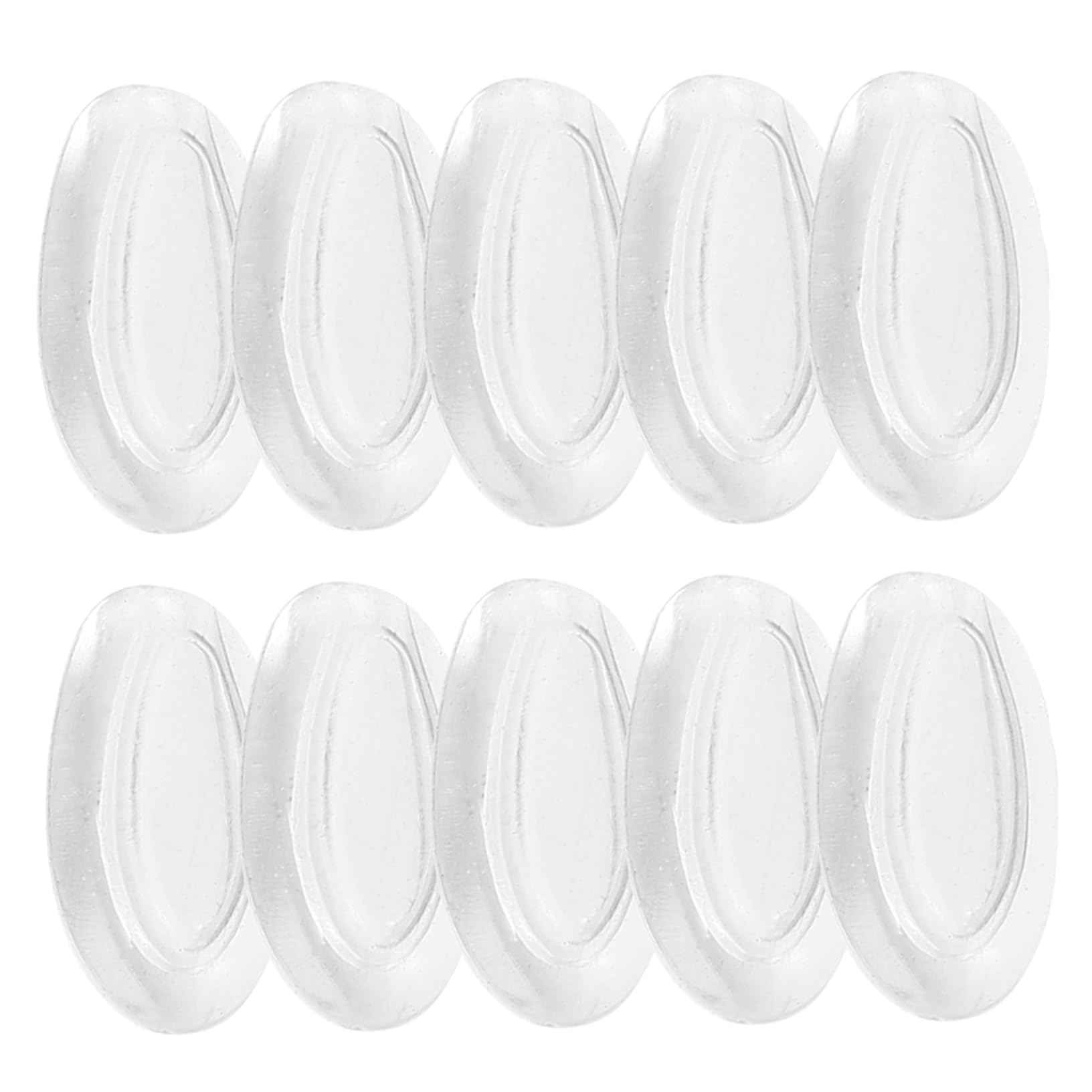 Gogogmee10 Pairs Glasses Pads Glasses Pad Replacement Pads Bazoo Holds Pad U Shaped Pad Glasses Grips Air Chamber Pads Parts