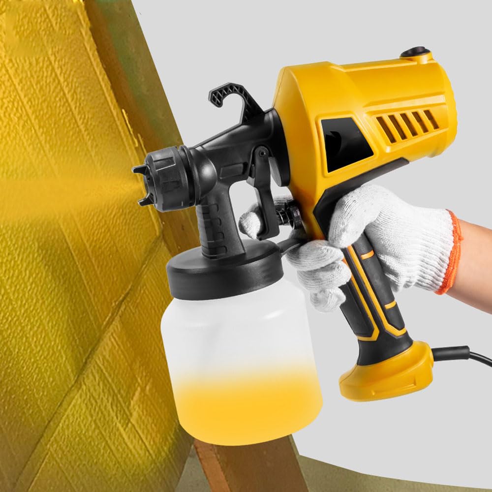 Elektryczny pistolet do malowania natryskowego, ręczny opryskiwacz do projektów DIY, maszyna do piaskowania do dekoracji samochodu i ciast, przełącznik antydotykowy