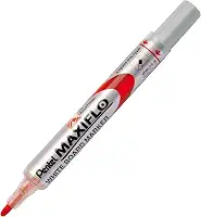 Pentel Marcador Para Quadro Branco MAXIFLO Ponta Fina 4.0mm Vermelha MWL5S-B