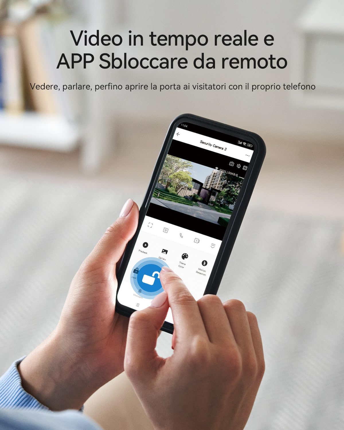 Remote unlock via TuyaSmart app
