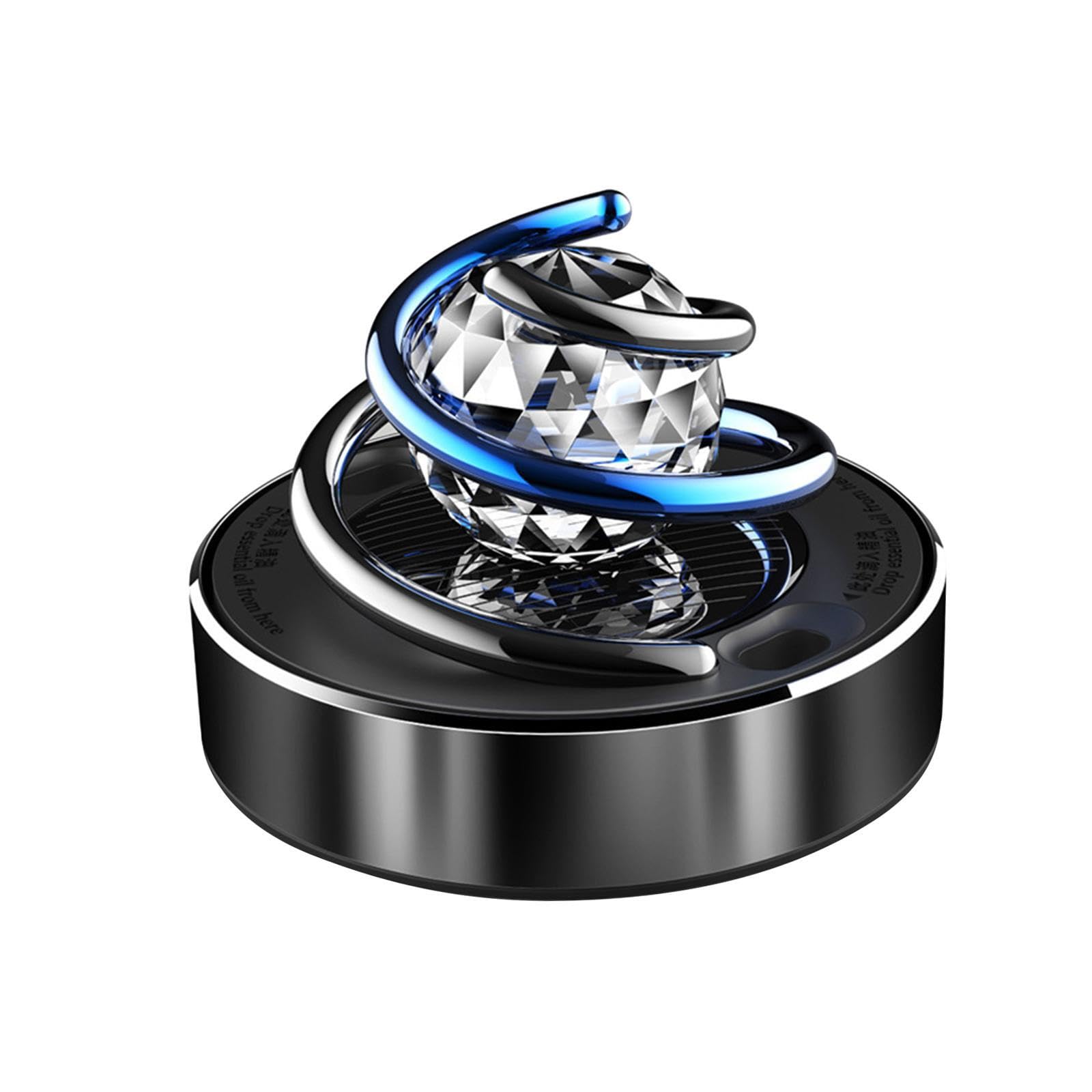 PIXZCSA Aesthetic Solar Energy Car Diffuser Quiet Air Freshener Essential Oil Accessory Aroma Addition For Open Environments Car Fragrance Diffuser Essential