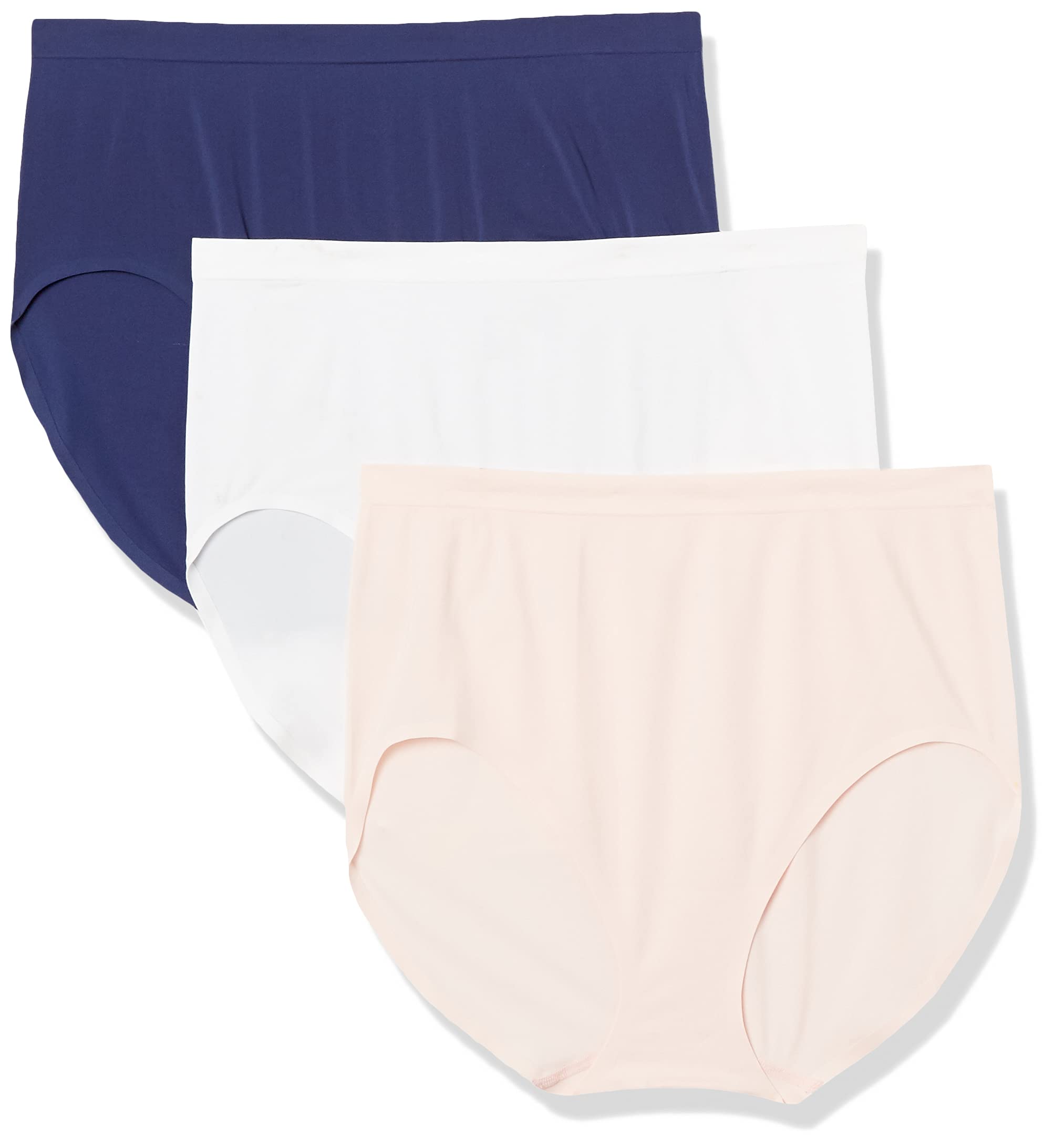 Bali womens 3-pack Easylite Seamless BriefBriefs